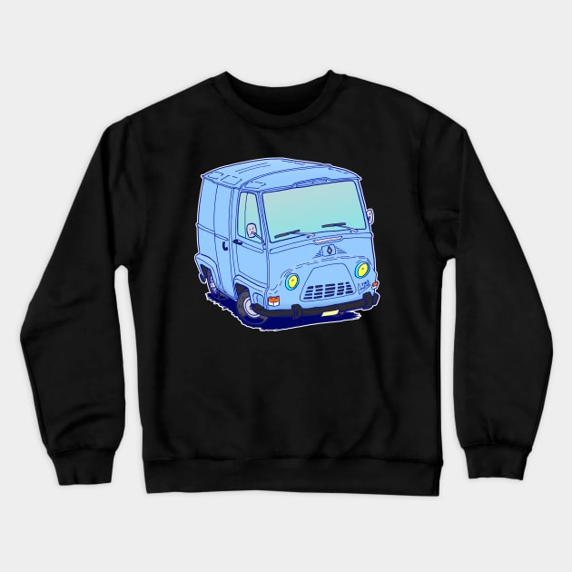 Classic French Renault Estafette van without text Crewneck Sweatshirt by Andres7B9